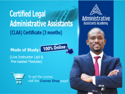 Certified Legal Admin Assistants (Certificate)
