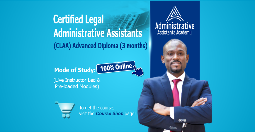 Certified Legal Admin Assistants (Advanced Diploma)