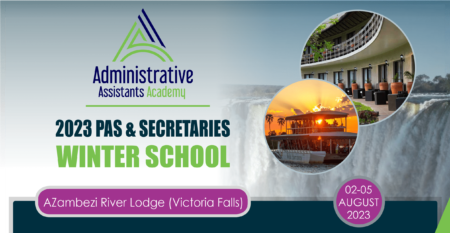 2023 PAs and Secretaries Winter School – AZambezi River Lodge (Victoria Falls)-min