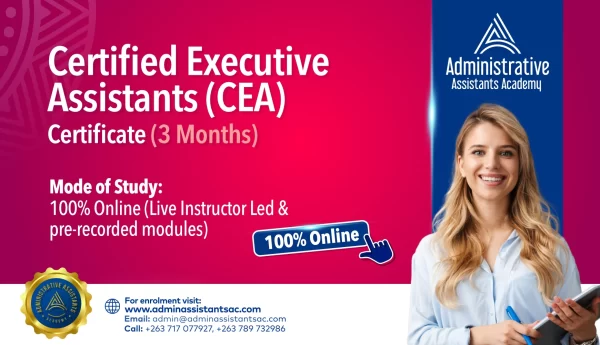 Certified Executive Assistants (CEA) Certificate