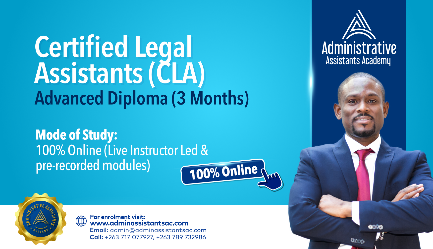 Certified Legal Administrative Assistant (CLAA) Advanced Diploma