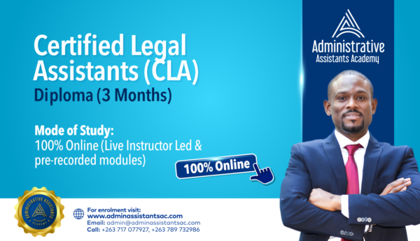 Certified Legal Administrative Assistant (CLAA) Diploma