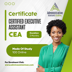 Certified Executive Assistants (CEA) Certificate